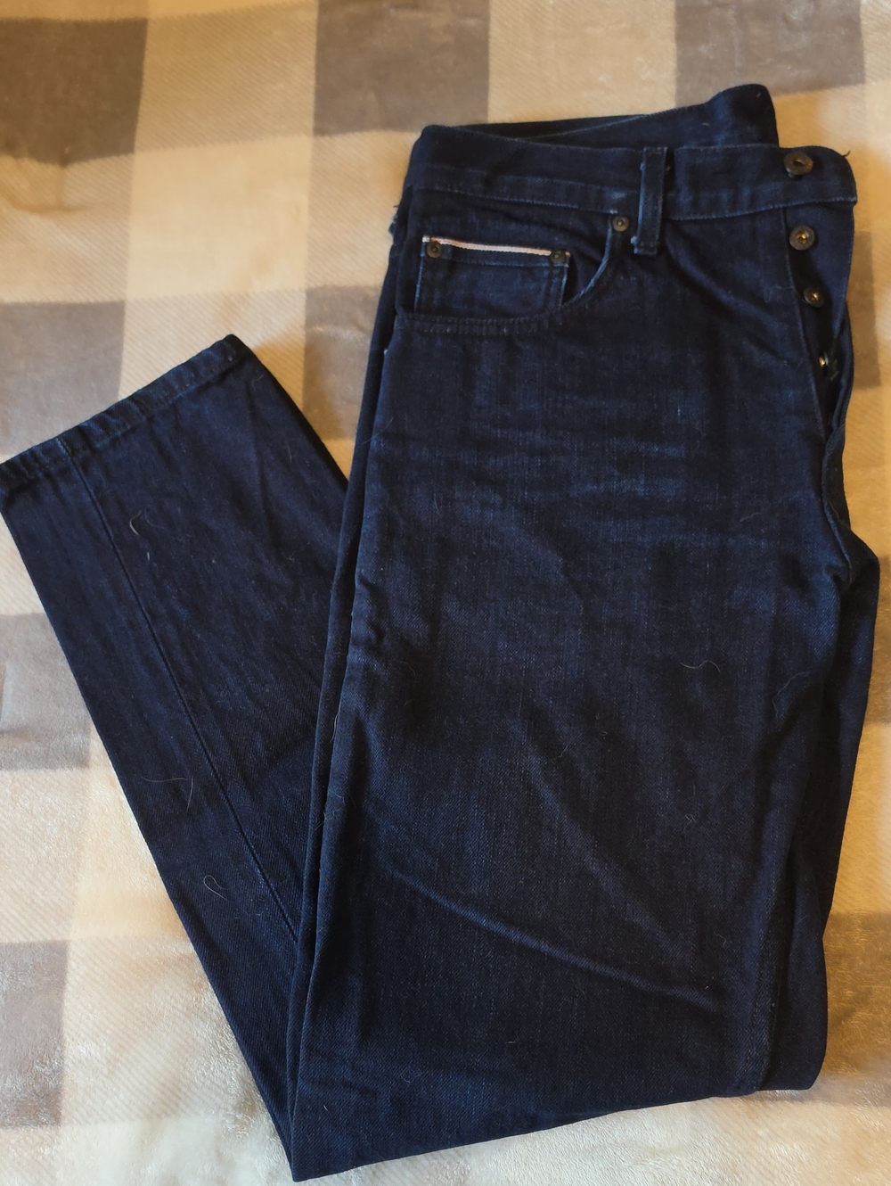 Naked & Famous Denim Indigo Slim Men's Jeans